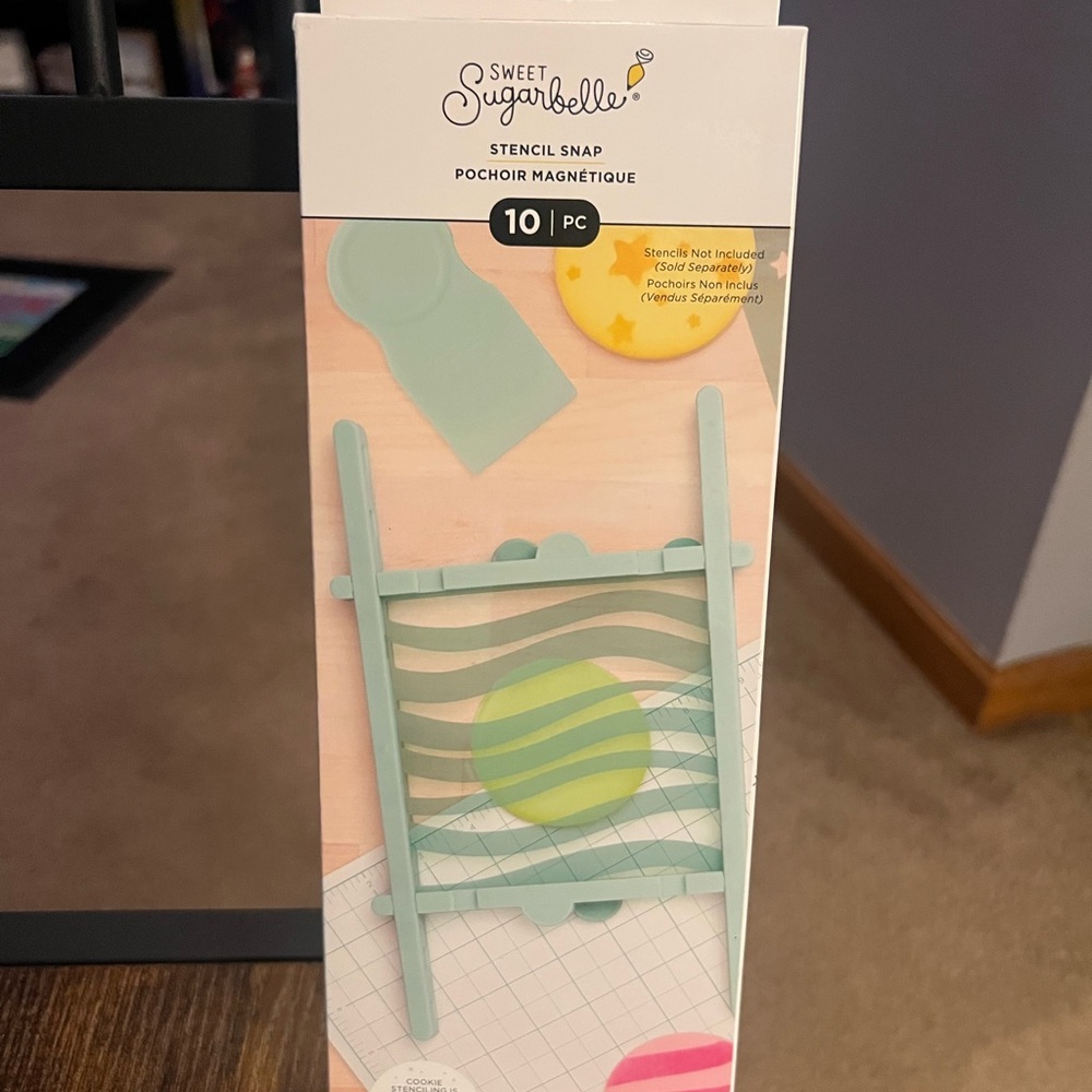 Sweet Sugarbelle Stencil Snap Set New